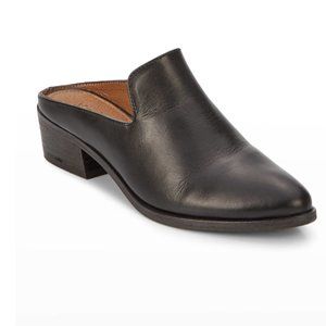 Frye Ray Leather Slide Mules barely worn